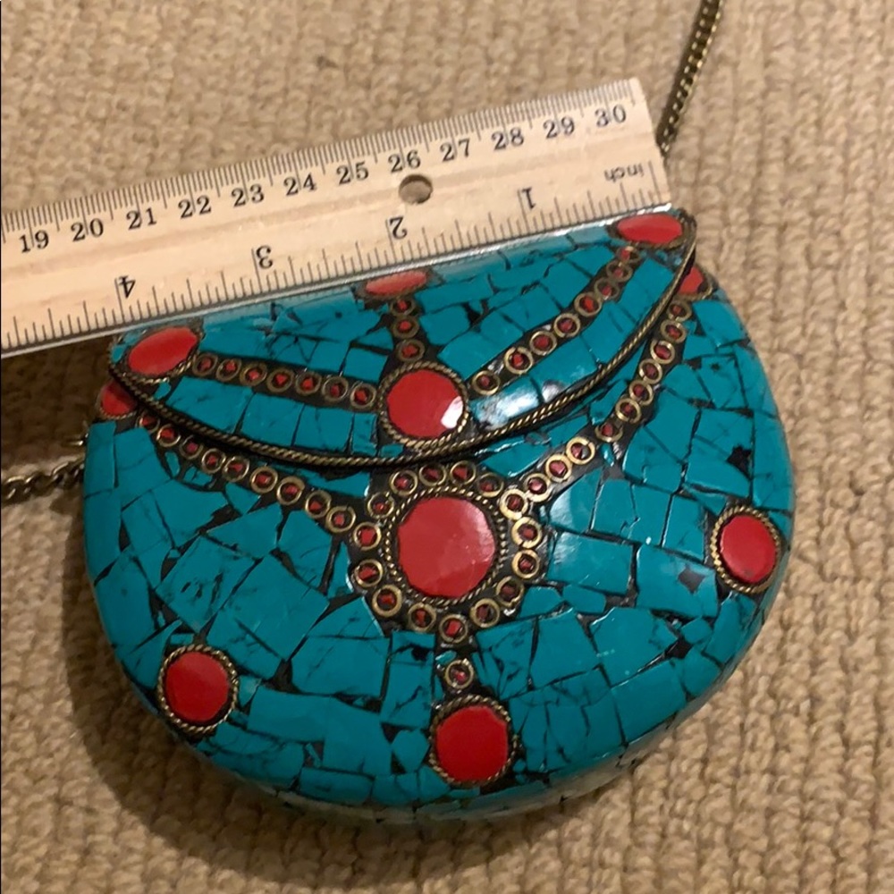 Stone chain clutch - Picture 4 of 7